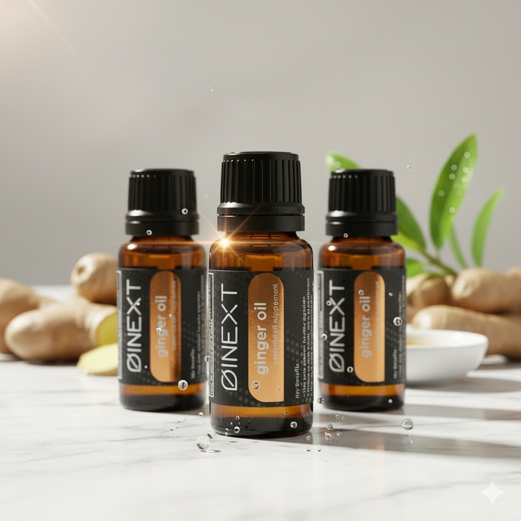 Bottle 3x GINEXT Ginger Oil
